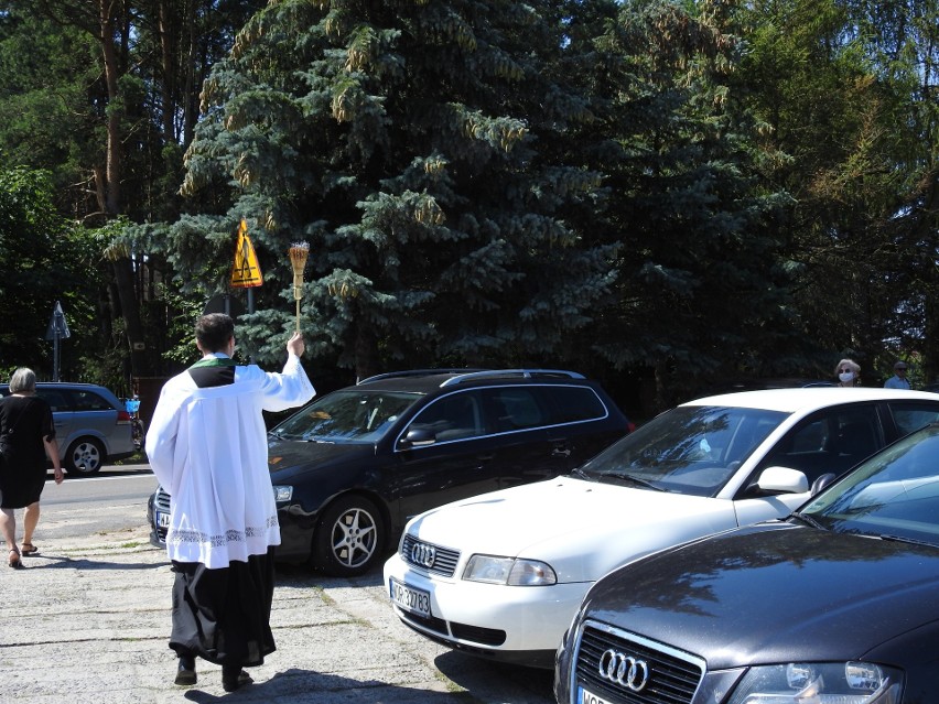 Święcenie pojazdów w Małkini Górnej, 19.07.2020