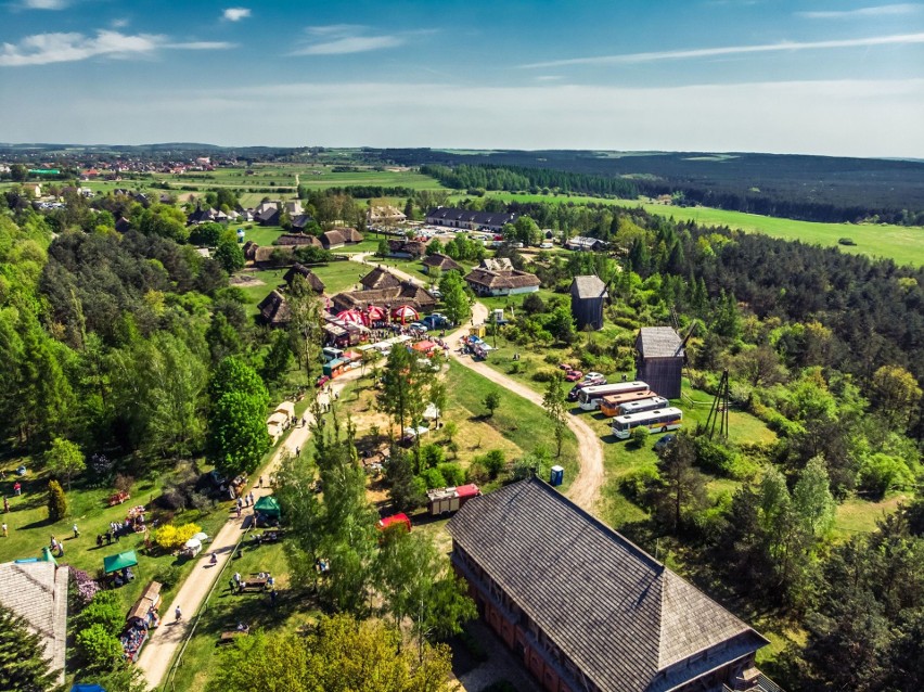 III Świętokrzyski Festiwal Smaków w Tokarni z lotu ptaka [ZDJĘCIA]