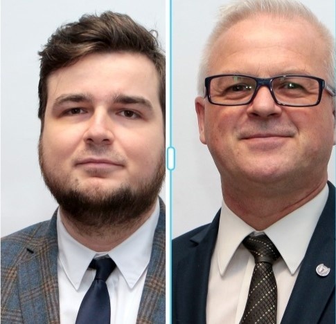 Radny Miłosz Joniec z PiS-u (od lewej) ma 335 tys. zł oszczędności. Radny Piotr Jezierski z KO oszczędności nie ma.