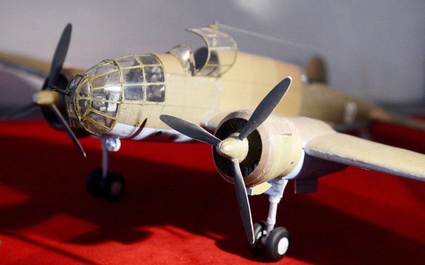 Modele prezentowane były w Lubuskim Muzeum Wojskowym w...