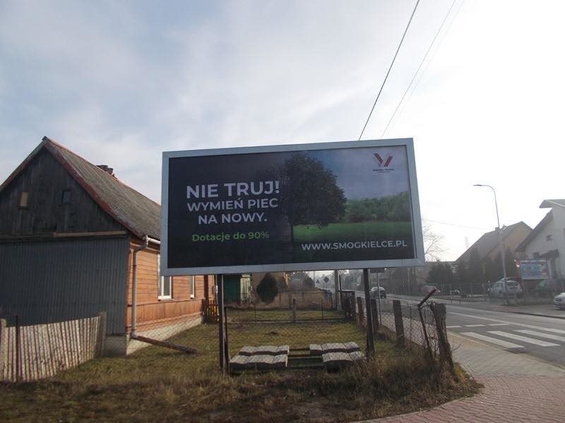 Klub radnych Bezpartyjni i Niezależni w Radzie Miasta Kielce ruszył z kampanią billboardową. Zachęcają do wymiany pieców na nowe