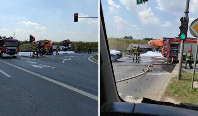 Śmiertelny wypadek na skrzyżowaniu Igołomskiej i S7