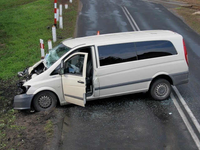 Wypadek w Moczyłkach koło Białogardu