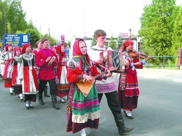 Na ulicach Hajnówki było bardzo kolorowo