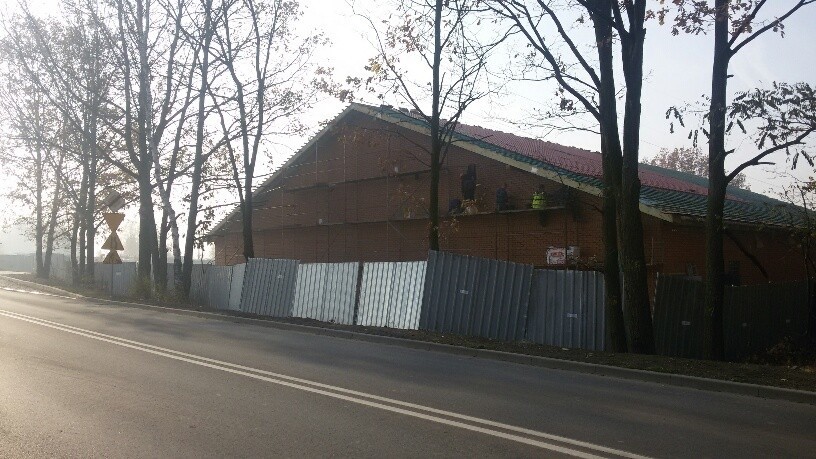 Budowa dyskontu i prace przy ulicy Armii Krajowej w...