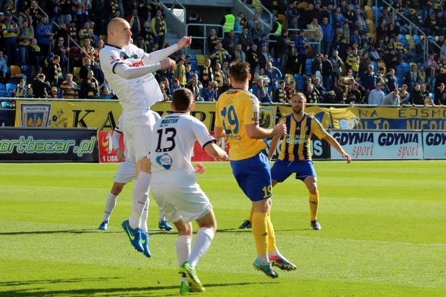 GKS Tychy tydzień temu przegrał z Arką Gdynia 0:4