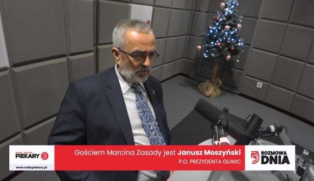 Pierwszym gościem dnia DZ i Radia Piekary w nowym roku 2020 był dziś, 2 stycznia, Janusz Moszyński, pełniący obowiązki prezydenta Gliwic