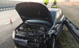 Wypadek na A1 w kierunku Łodzi! Jedna osoba lekko poszkodowana