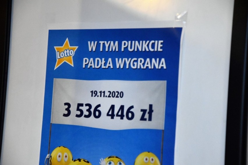 Główna wygrana w Lotto padła w Sławnie.  To już druga "szóstka" trafiona w tym mieście. 