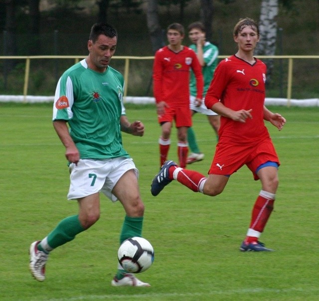 Z nr 7 Mariusz Guraj, kolejny nabytek słupskiego zespołu.