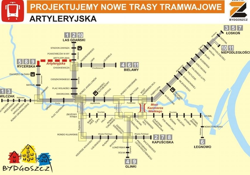 Czy tramwaj pojedzie u. Artyleryjską?