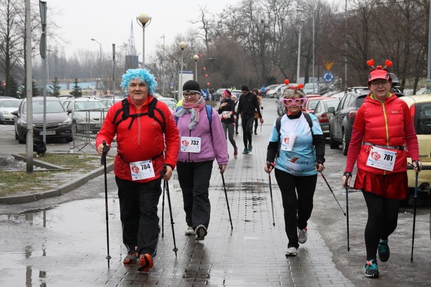 Bieg Walentynkowy 2017 w Dąbrowie Górniczej