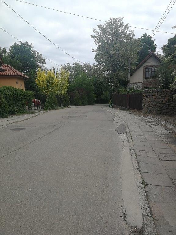 Ulica Dobczycka - do remontu.
