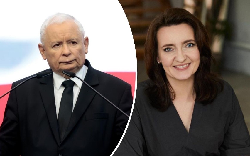 Jarosław Kaczyński (Prawo i Sprawiedliwość) i Marzena...
