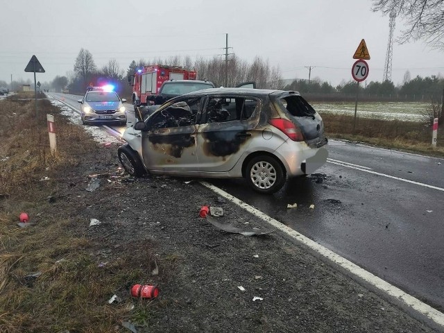 Śmiertelny wypadek na DK12 w Owadowie