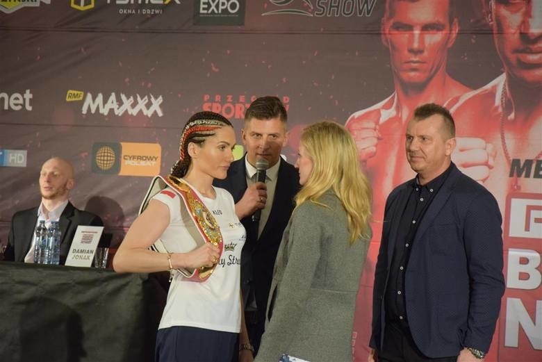 Polsat Boxing Night. Ewa Brodnicka i Sarah Pucek