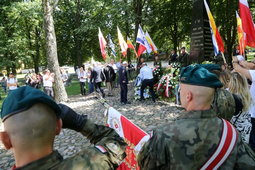 Rocznica Powstania w Getcie. Białystok upamiętnił powstańców (zdjęcia, wideo)