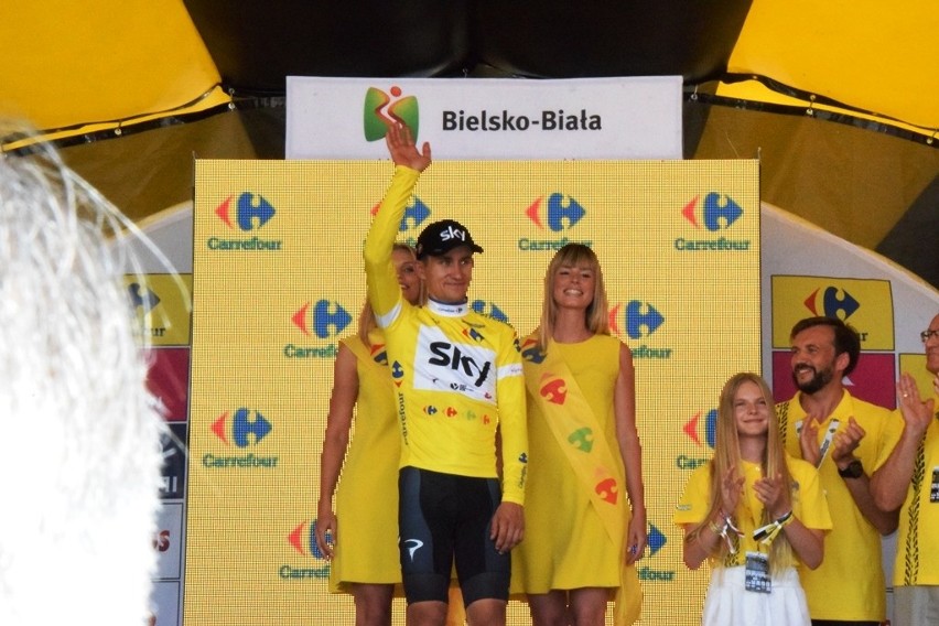 Michał Kwiatkowski wygrał etap Tour de Pologne w Bielsku-Białej. Polak umocnił się na pozycji lidera