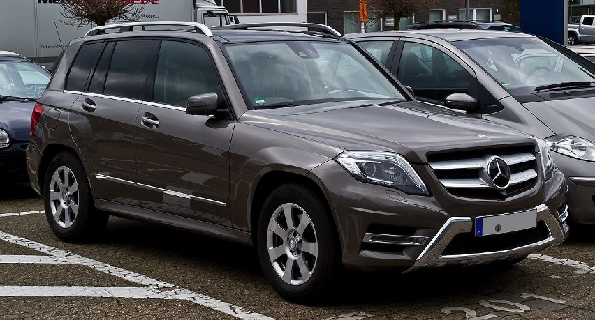 Auta 2-3 letnie: MERCEDES-BENZ GLK (Odsetek aut z awariami: 2,1%)