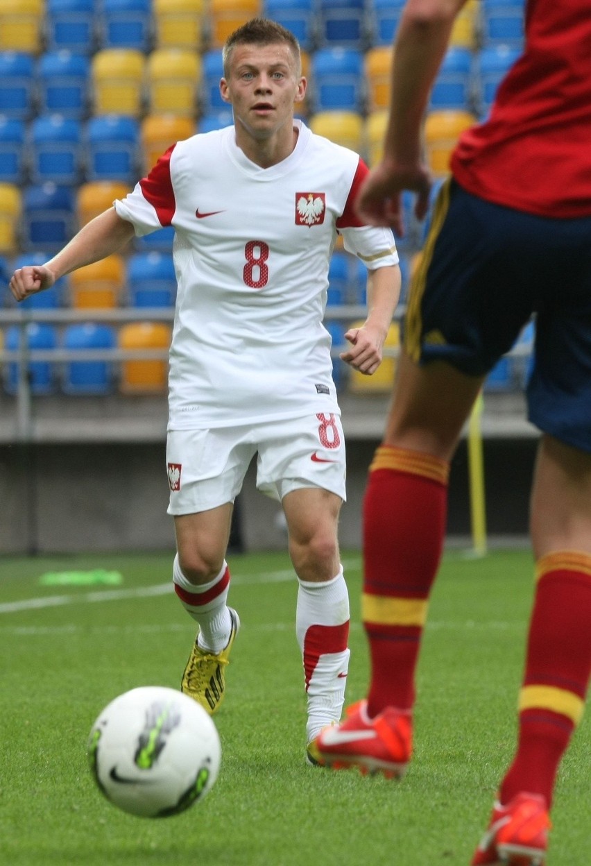 Eliminacje ME U-19. Polska - Hiszpania 0:1.  W Gdyni Polska dostała lekcję futbolu [ZDJĘCIA]