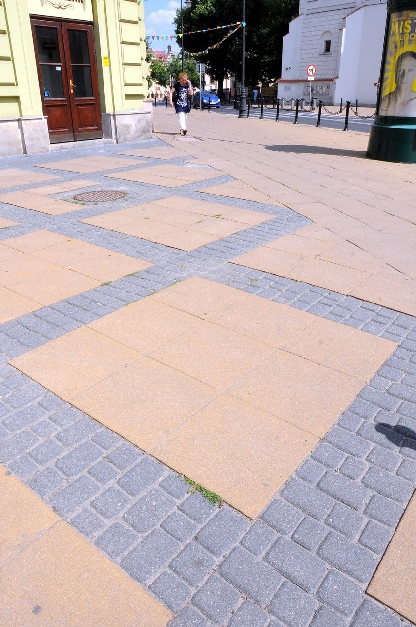 Ten fragment chodników w centrum Lublina był remontowany 11...