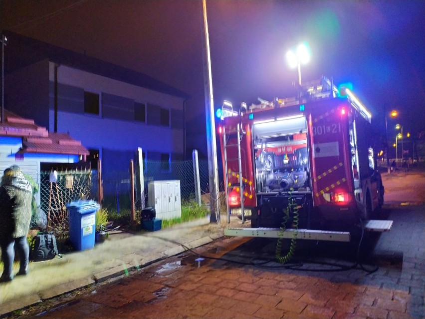 Tragiczny pożar przy ul. Szklanej w Lublinie. Nie żyje starsza kobieta