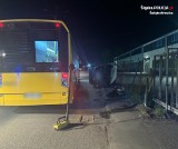 Pijany omal doprowadził do tragedii. Spowodował kolizję z autobusem, miał ponad 2 promile we krwi. Na szczęście nikomu nic się nie stało