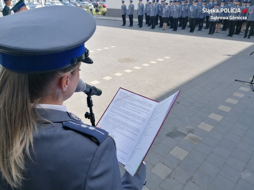 Święto policjantów w KMP w Dąbrowie Górniczej...