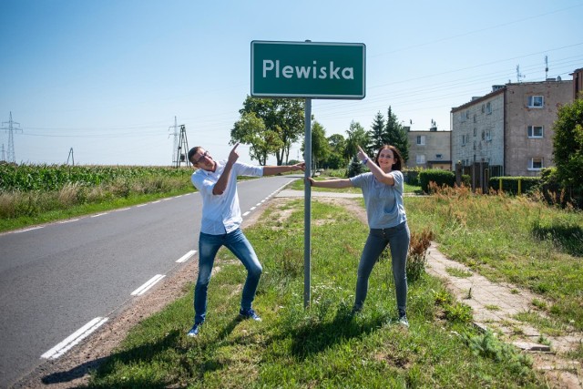 Marta Pastusiak i Marcin Wolski liczą, że mieszkańcy Plewisk poprą ich pomysł.