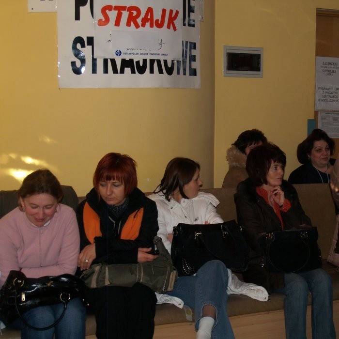 Strajk pielęgniarek w Wyszkowie