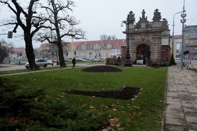 Pomnik ma mieć formę postaci prezydenta Kaczyńskiego, stojącego na postumencie z inskrypcją. Miałby stanąć w tym miejscu.