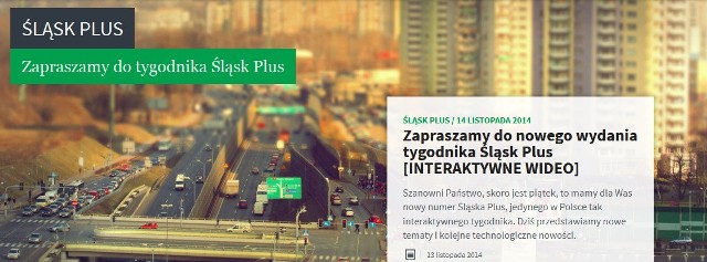 slaskplus.pl - czytaj najnowsze wydanie