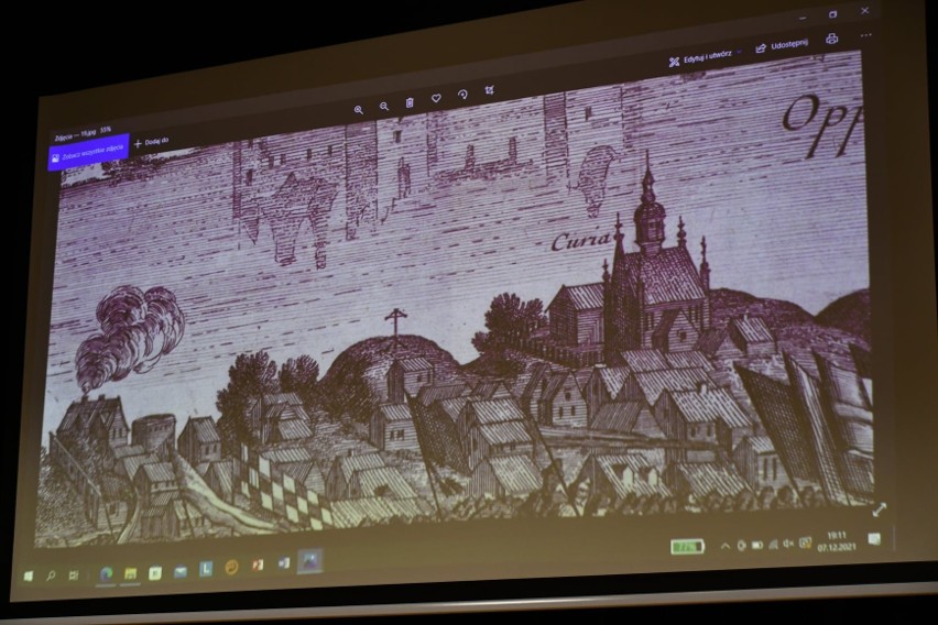 W Zawichoście o historii miasta. Była analiza rysunku w 1657 roku. Zobaczcie zdjęcia
