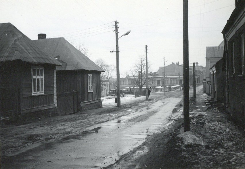 Zabudowa ulicy Małogoskiej, fot. A. Szura, 1974 rok.
