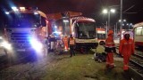 Wykolejenie tramwaju w Gdańsku. Tramwaj wypadł z torów na Błędniku. Były duże utrudnienia w centrum Gdańska  [wideo, zdjęcia]