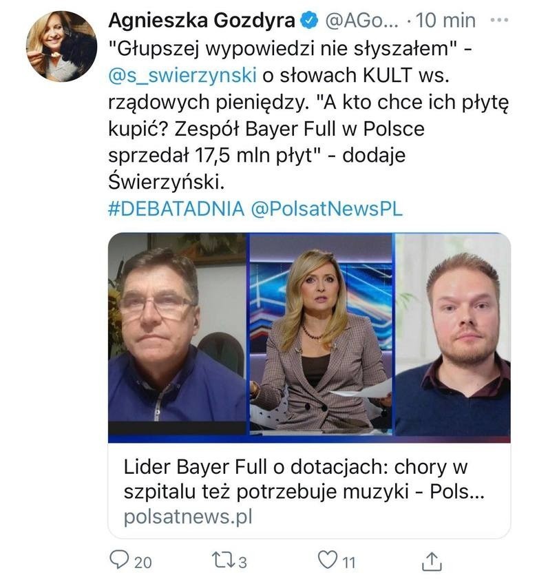 Lider Bayer Full Sławomir Świerzyński atakuje Kult. Czy...