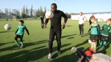 Gerald Asamoah trenował z juniorami Śląska [ZDJĘCIA]