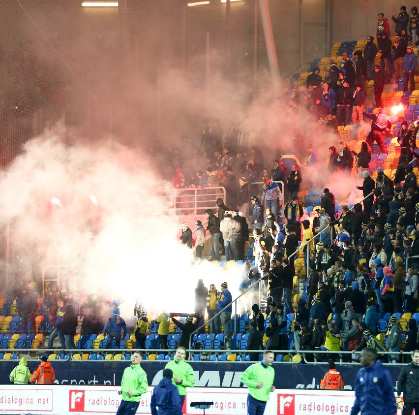 Starcia pseudokibiców w trakcie derbów Trójmiasta