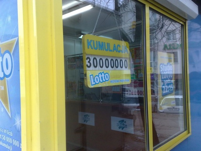 W Lotto do wygrania jest 30 mln zł.