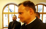 Stary Sącz. Prezydent RP Andrzej Duda złożył kwiaty na grobie dziadków