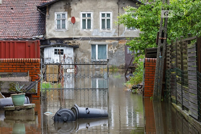 Rekordowa ulewa w Szczecinie - 1.07.2021