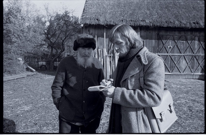 Andrzej Koziara i Nastawnik z Grabowych Grądów, 1974 r.