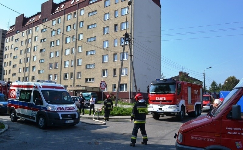 Wyciek gazu Bielsko-Biała, ewakuacja Bielsko-Biała