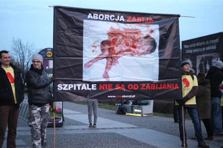 Fundacja "Pro-prawo do życia" protestowała dziś przeciwko...