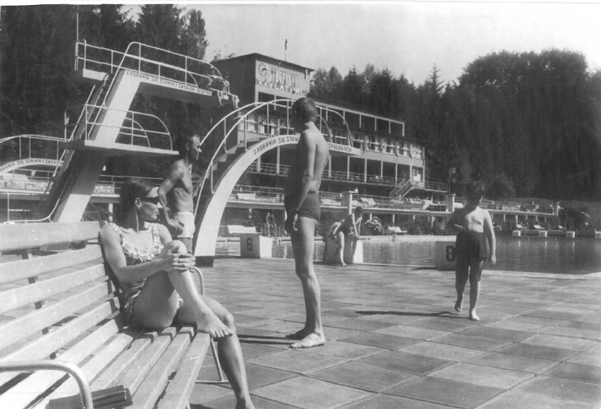 Kąpielisko w Głuchołazach. Rok 1969.