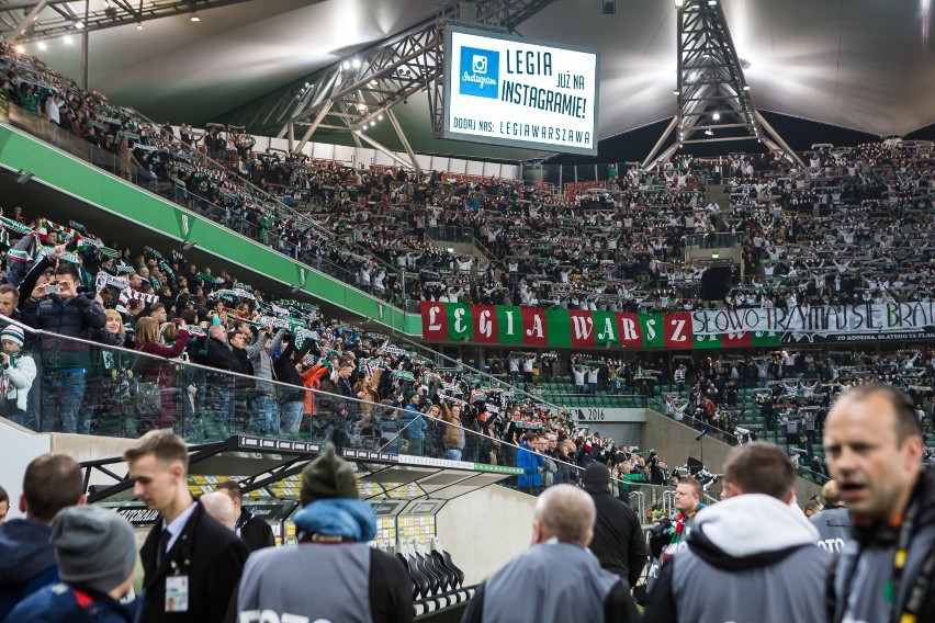 22.10.2016 warszawa ulica lazienkowska 3 stadion legii...