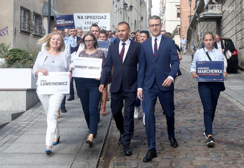 Koalicja Obywatelska pokazała kandydatów do Sejmu i Senatu