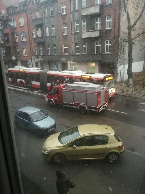 Wypadek autobusu 820 w Bytomiu