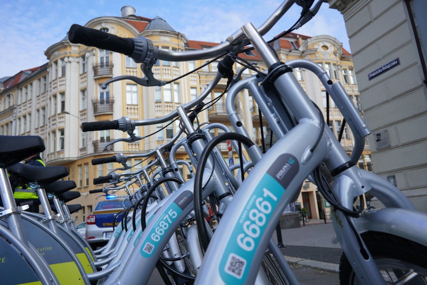 W Poznaniu można już jeździć rowerami 4G