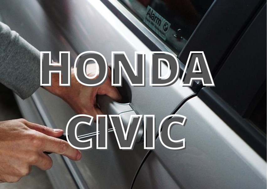 HONDA CIVIC - od stycznia 2022 roku skradziono 6 samochodów....